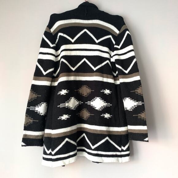 BB Dakota Denny Blanket Pattern Cardigan Medium - Picture 4 of 6